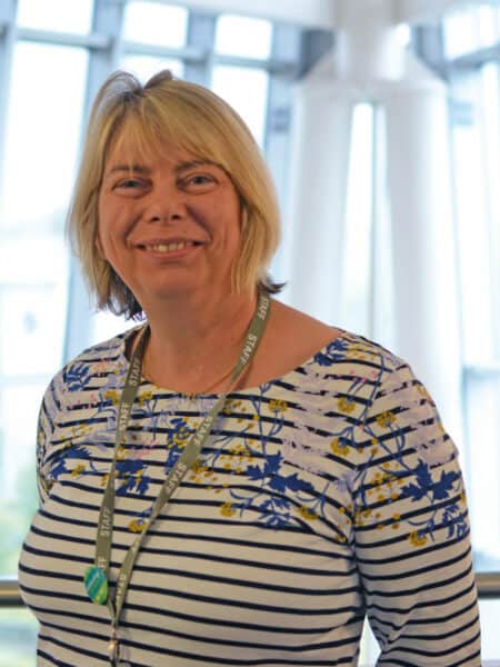 Sue Kellas, Deputy Team Leader of Health, Social Care and Childcare