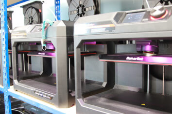 Art&design00034 An image of 3D printers side by side.
