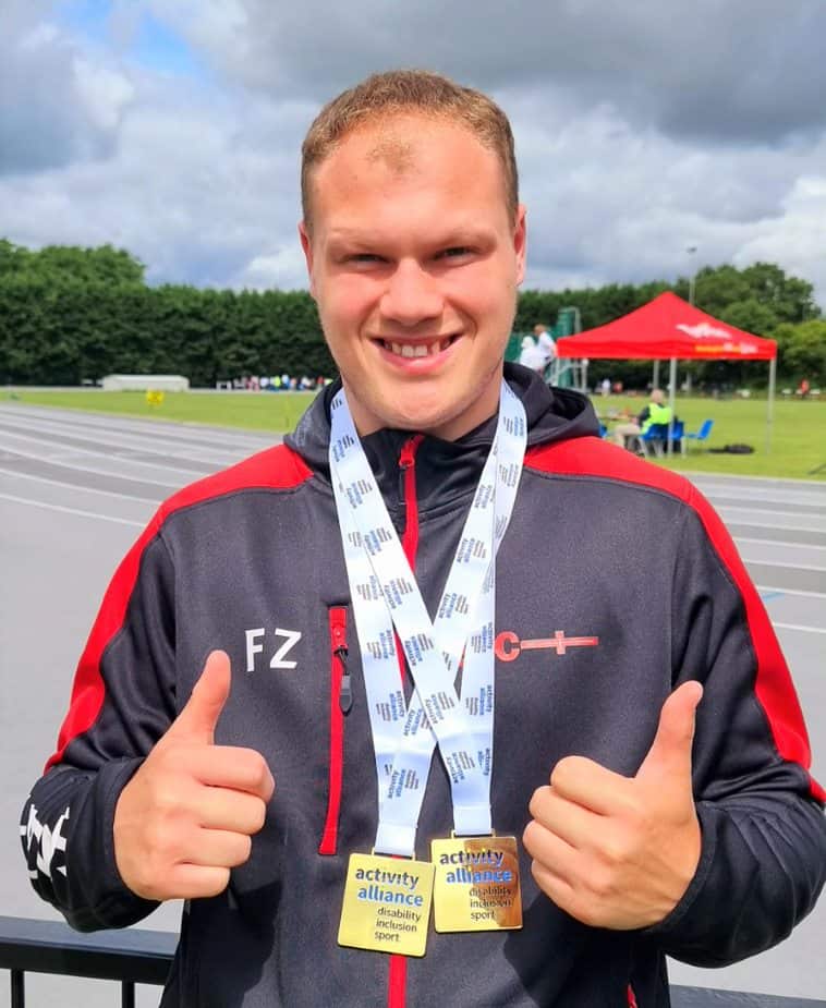 Fabio is a double Under-20s Champion in F20 athletics