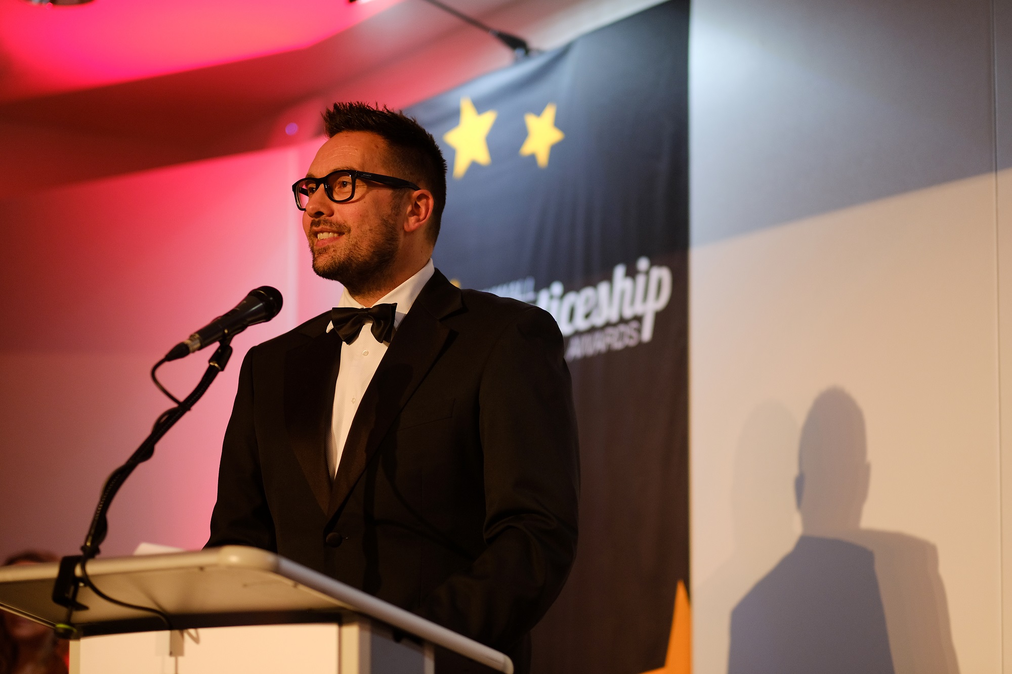 Neil Caddy hosting the 2021 Cornwall Apprenticeship Awards