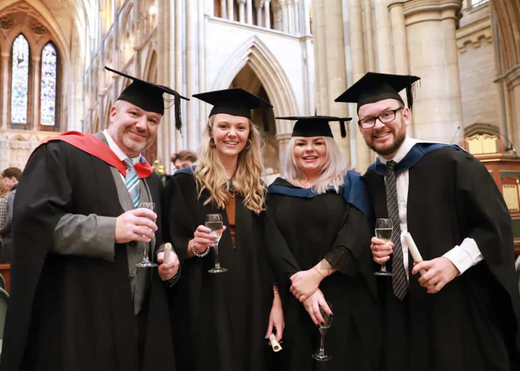 Celebrating Students At The University Centre Graduation Ceremony