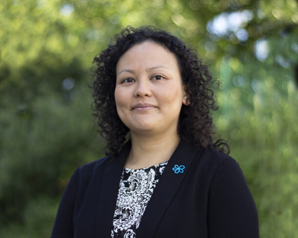 A profile photo of Tammy McDermott, the Apprenticeship Recruitment Coordinator at Truro and Penwith College.