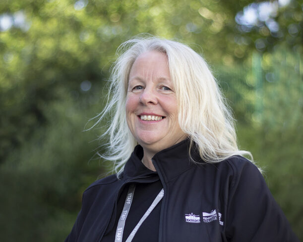 A profile photo of Becky Horne, Apprenticeship Advisor at Truro and Penwith College.