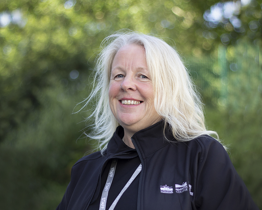 A profile photo of Becky Horne, Apprenticeship Advisor at Truro and Penwith College.