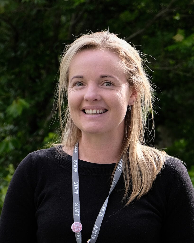 Angela Thompson Student Services at Truro and Penwith College.
