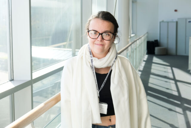 Sasha, former T Level Health student, now studying at the University Centre Truro and Penwith College