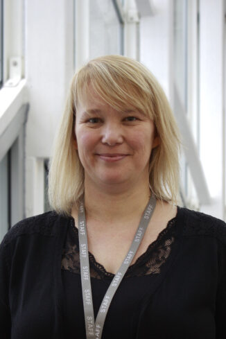 A photo of Mandy Godfrey, MIS manager at Truro and Penwith College.