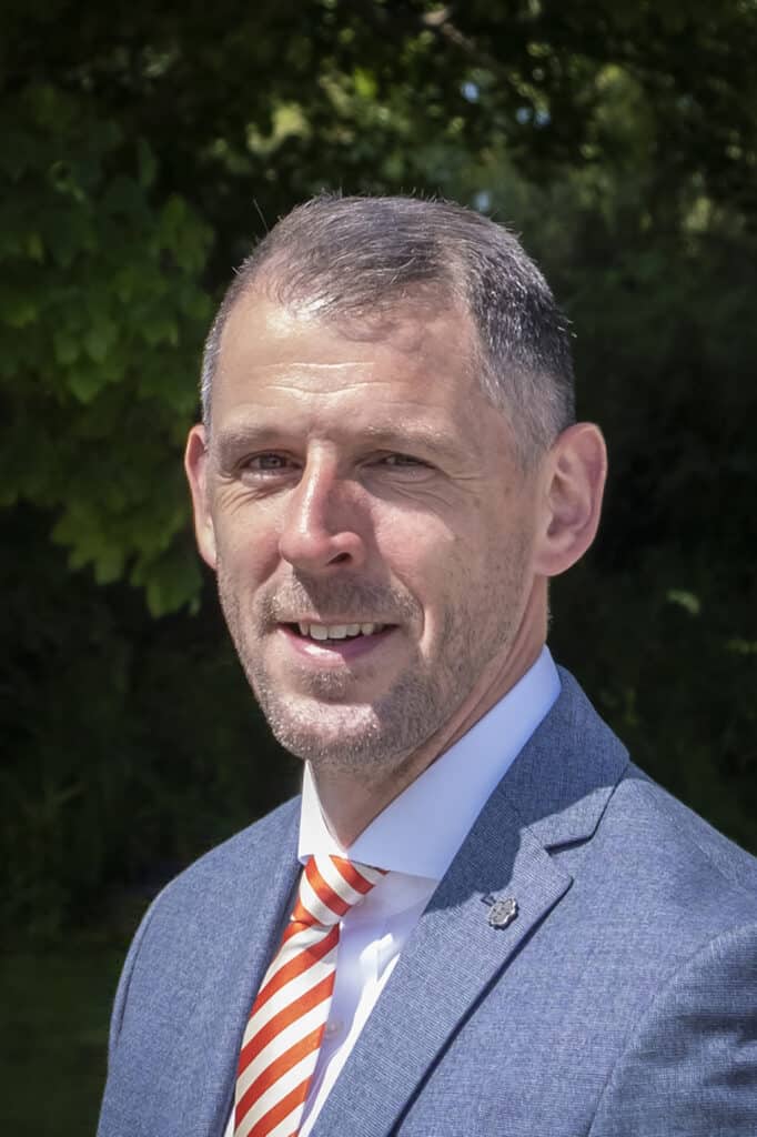 A profile photo of Tristan James, Associate director of HRES at Truro and Penwith College.