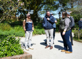 Richie Greenhalgh, Lecturer in Leadership and Management, working with professionals from Cornwall