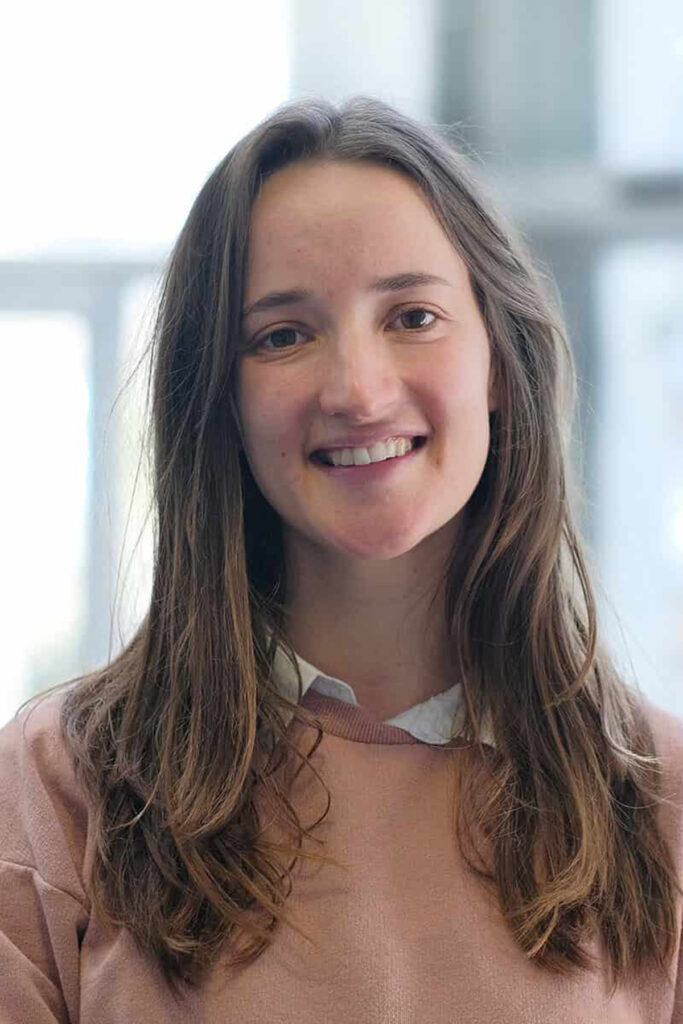 A photo of Lowenna, a student from Truro and Penwith College, who is now a Governor at the College.