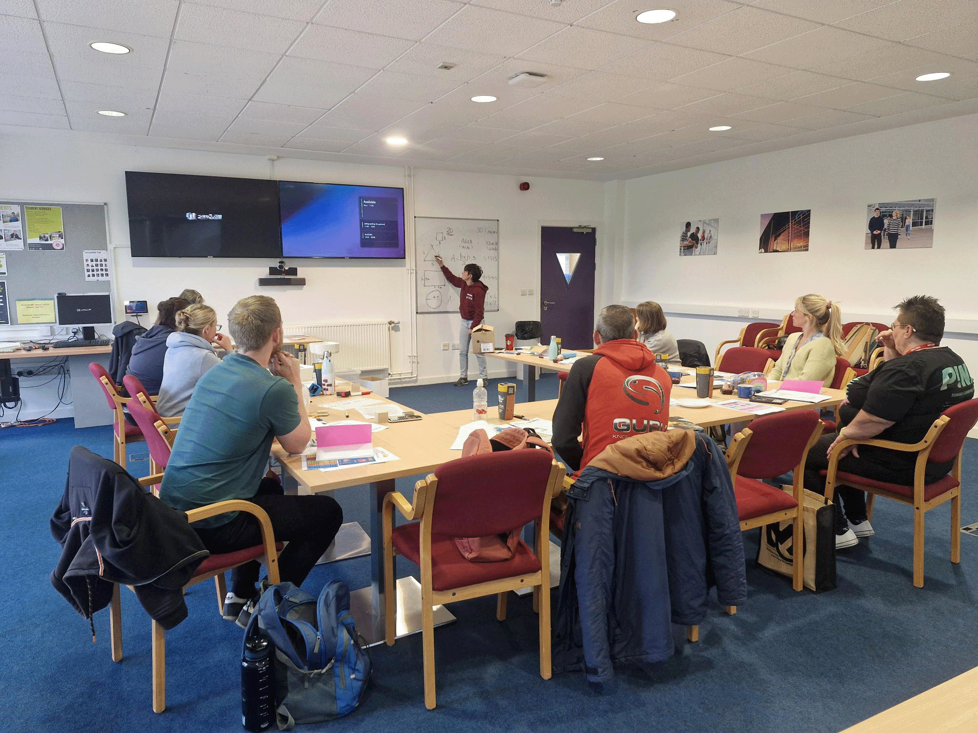 Move On with Multiply Session at Truro and Penwith College 
