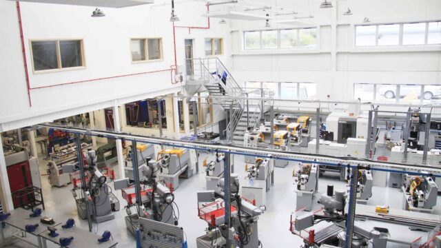 The engineering bay in Valency.