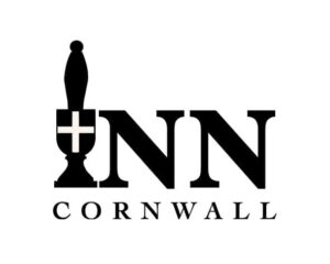 The Inn Cornwall logo. It says Inn Cornwall in large black letters and the I is a bar tap with the cornish flag.