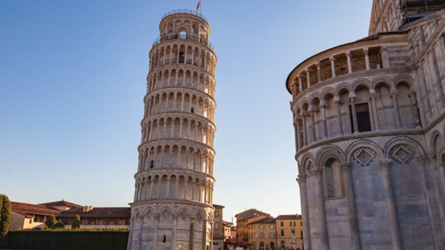 Leaning Tower Of Pisa, A Unesco World Heritage Site