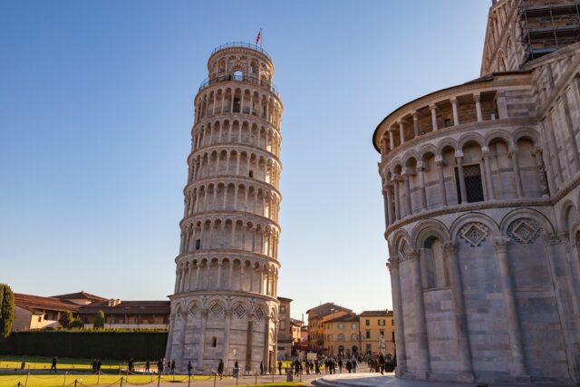 Leaning Tower Of Pisa, A Unesco World Heritage Site