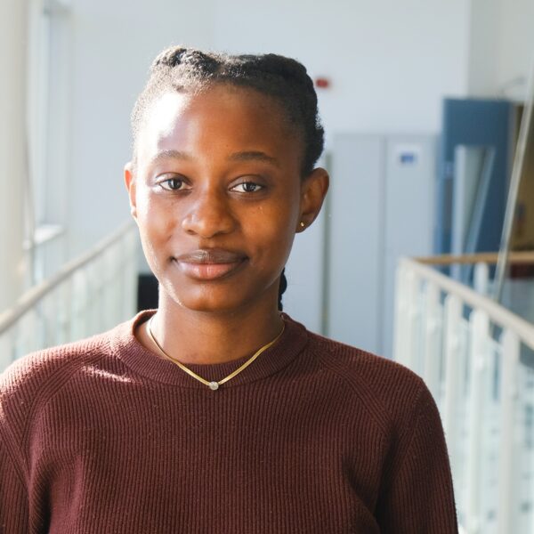 T Level Health Student Journey in the Fal Building, Truro and Penwith College
