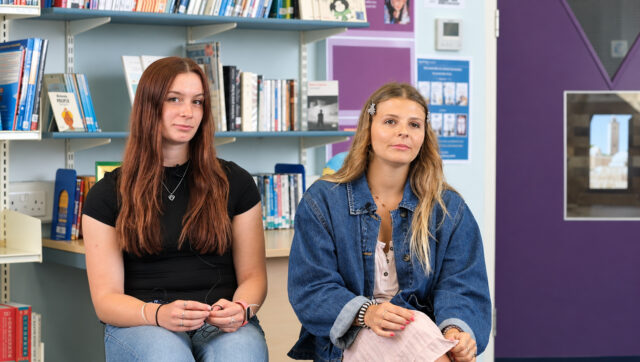 Freya and Anya, Spanish students at Truro and Penwith College, sharing how studying Spanish helped them build a friendship and discover new opportunities.