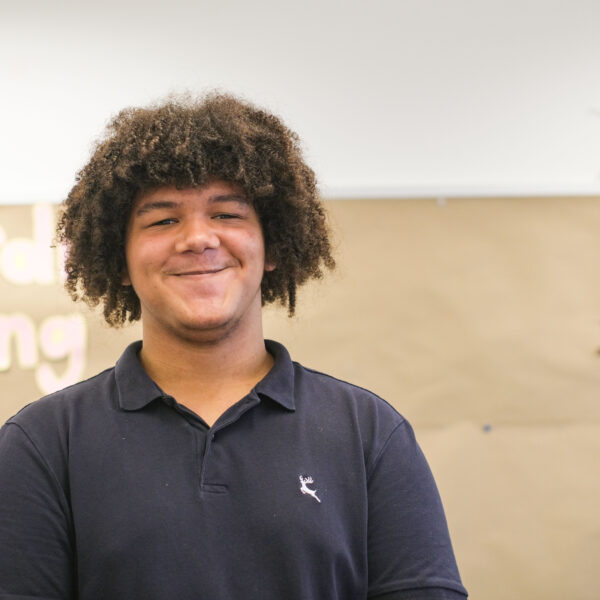 Kannon, an Education and Early Years T Level student at Truro and Penwith College.