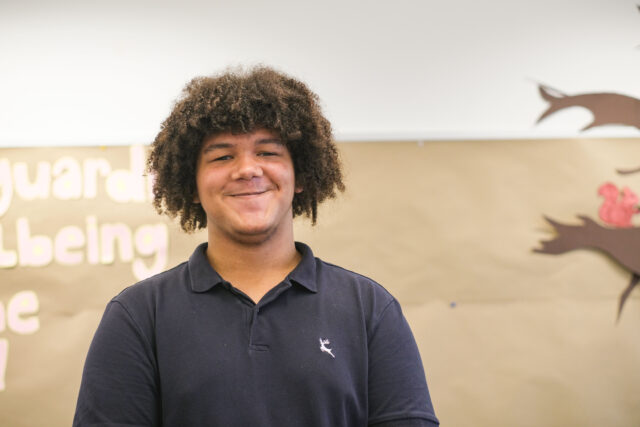 Kannon, an Education and Early Years T Level student at Truro and Penwith College.