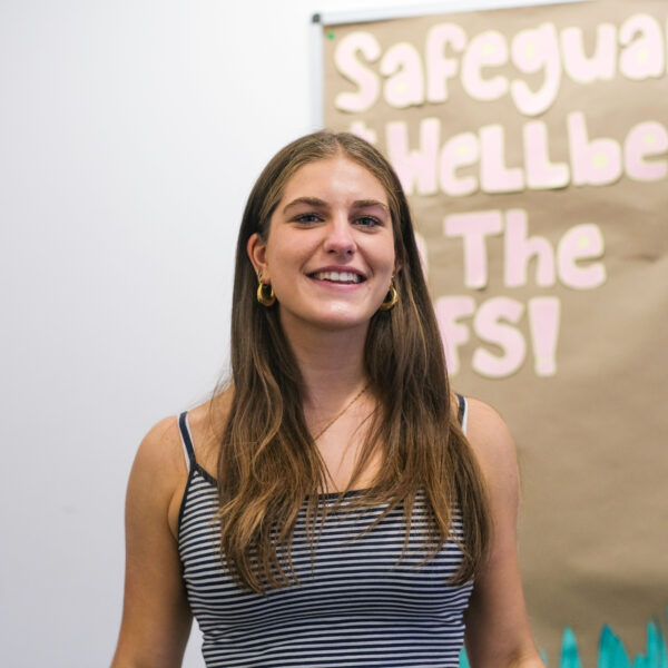 Millie, a T Level Education and Early Years student at Truro and Penwith College.